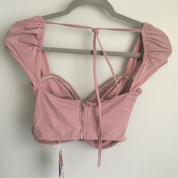 Tiger mist Marko blush/mauve top, size small - Picture 7 of 7